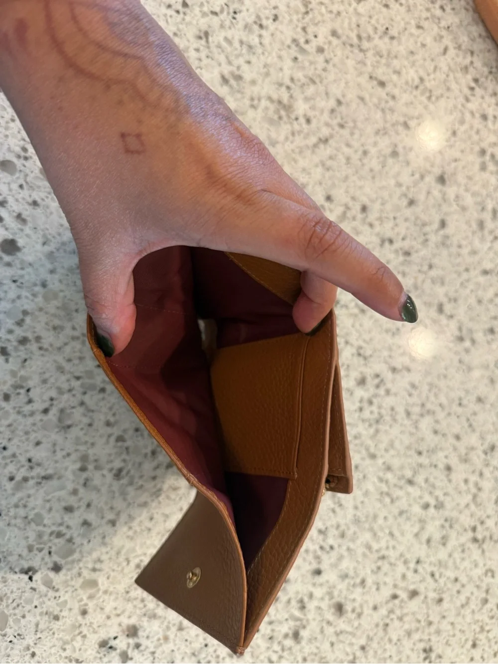 Coccinelle Italian Leather Card & Compact Wallet